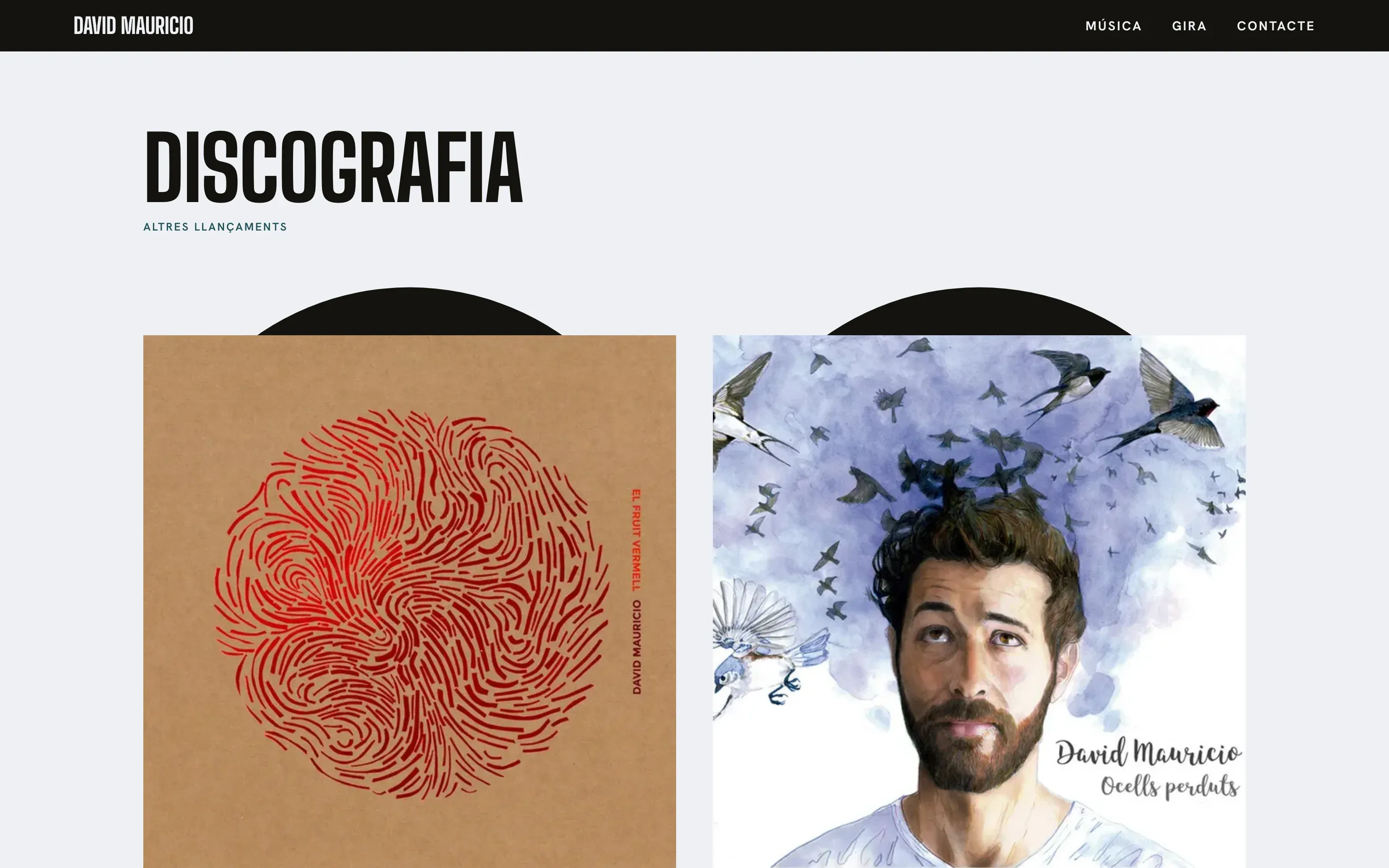 David Mauricio discography